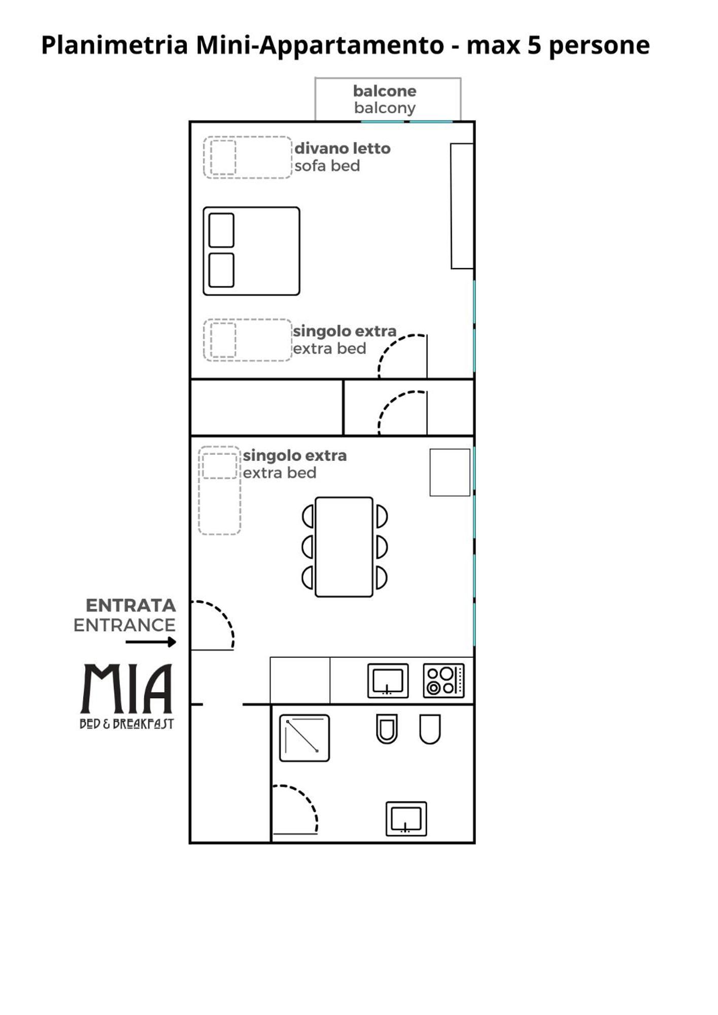 Casa Mia - No Reception Panzió Trento Kültér fotó